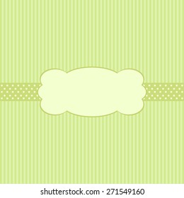 Vintage card for invitation and holiday. 