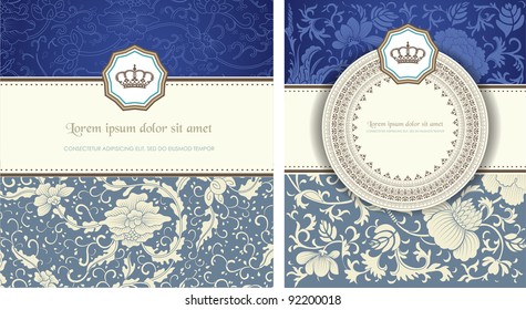 Vintage card set