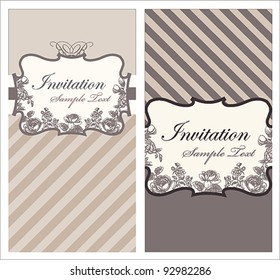 Vintage card set