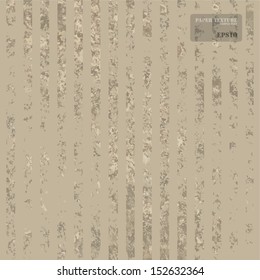 Vintage cardboard paper texture background - Vector illustration