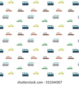 Vintage Cars Pattern