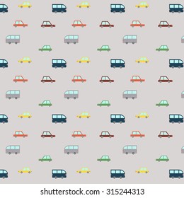 Vintage Cars Pattern