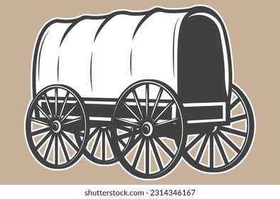 vintage cart for transporting goods