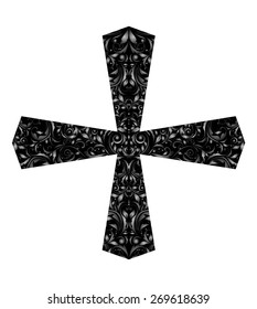 Vintage catholic cross
