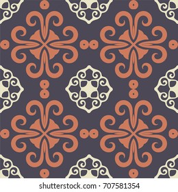 Vintage ceramic TILE, retro style