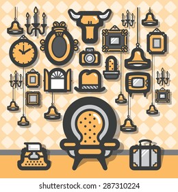 Vintage Chair Background