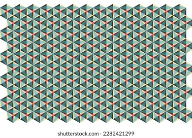 Vintage charm meets modern design in these geometric patterns inspired by hydraulic tiles. Add a touch of retro flair to your projects with these stunning, seamless designs.