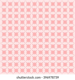 Vintage checkered table cloth background colored Pink Vector EPS10, Great for any use.