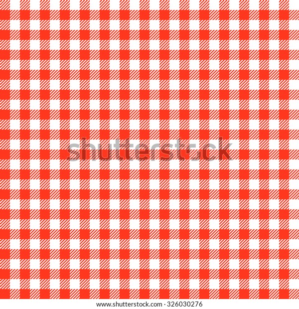 Vintage Checkered Table Cloth Background Colored Stock Vector (Royalty ...
