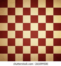 Vintage chess board background - Vector