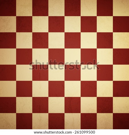 Vintage chess board background - Vector