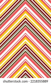 Vintage chevron pattern digital art print fabric design pattern