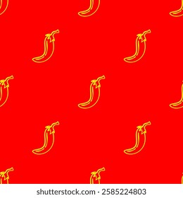 vintage chili background. pepper pattern background. chili doodle pattern background. hot chili pattern background.