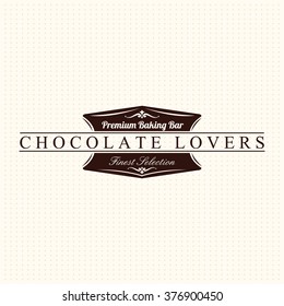 Vintage Chocolate Label