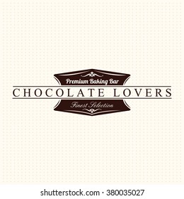 Vintage Chocolate Label