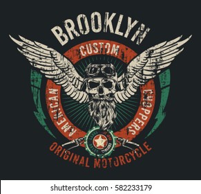 Vintage choppers Tee Graphic
