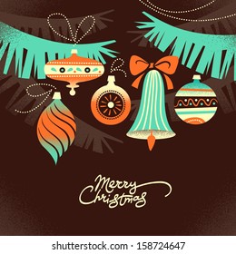 Vintage Christmas background