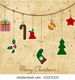 Vintage Christmas card