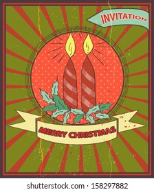 Vintage Christmas card