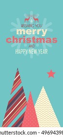 Vintage Christmas Card 
