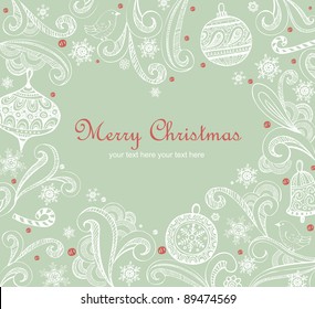 Vintage Christmas card