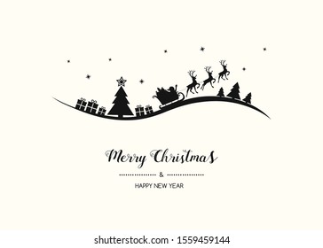 Happy New Year Card Design Vector Stock Vector (Royalty Free) 1249629514