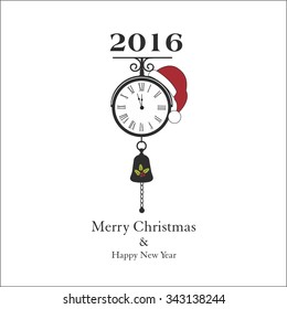 Vintage Christmas clock