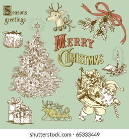 17,198 Vintage santa doodles Images, Stock Photos & Vectors | Shutterstock