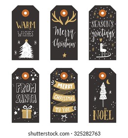 Vintage Christmas gift tags