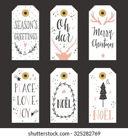 Vintage Christmas gift tags