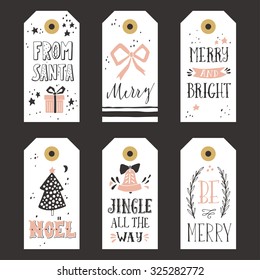 Vintage Christmas gift tags