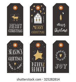 Vintage Christmas gift tags