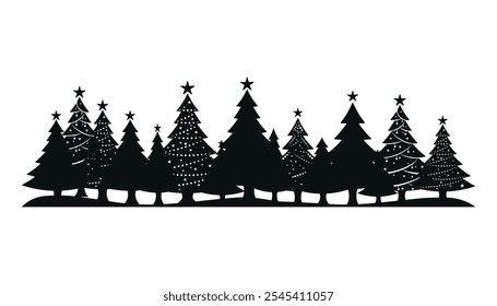 Vintage Christmas illustration design template