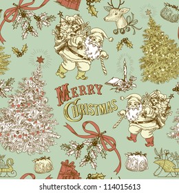 Vintage Christmas Pattern