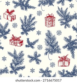 Vintage Christmas Pattern - Christmas decorations	
