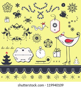 Vintage Christmas set