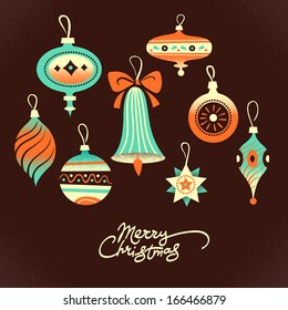Vintage Christmas set