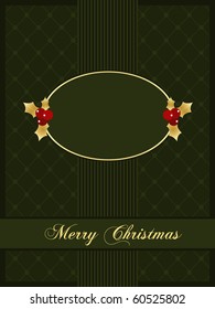 vintage christmas template