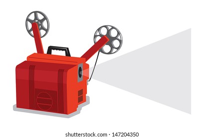 Vintage cinema projector