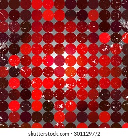 Vintage circles pattern.Geometric hipster retro background with place for your text. Retro circle background. Colorful-mosaic-banner