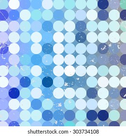 Vintage  circles pattern.Geometric hipster retro background with place for your text. Retro circles background. Colorful-mosaic-banner
