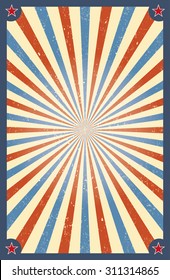 Vintage circus background for a poster