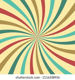 Vintage circus background Twisted Retro backdrop