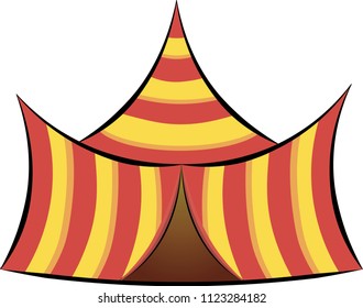 vintage circus tent