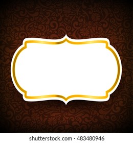 Vintage and classic abstract background vector illustration eps10