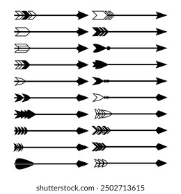 Vintage Classic Arrows Vector Illustration