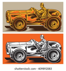 Vintage and Classic Racing Car