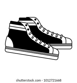 vintage classic sneakers laced fashion retro