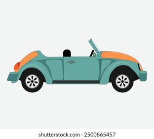 Vintage Classical Car Illustration, Vintage classic car illustration 