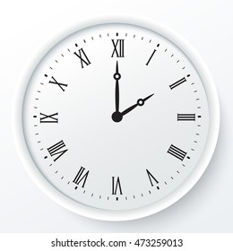 Vintage Clock Dial : Vector Illustration